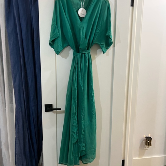 NWT plus XXL maxi dress green - Picture 11 of 16